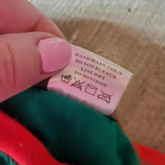 Green and Red Striped Snowman Romper Jumpsuit One Piece Size 3-6 NWOT - Picture 10 of 11